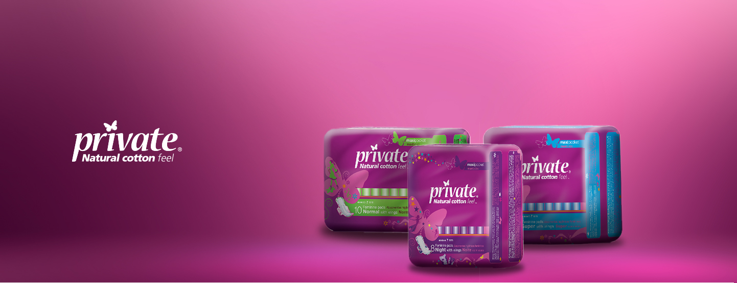 private-sanita-products-female-hygiene-purple-design