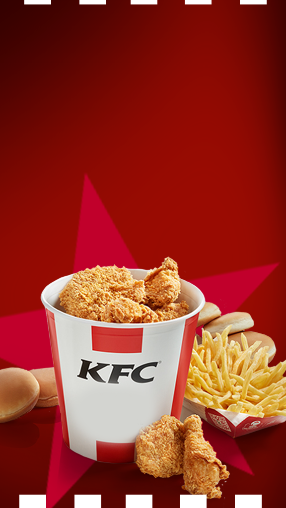 kfc-hot-chicken-bucket-fries-buns-design