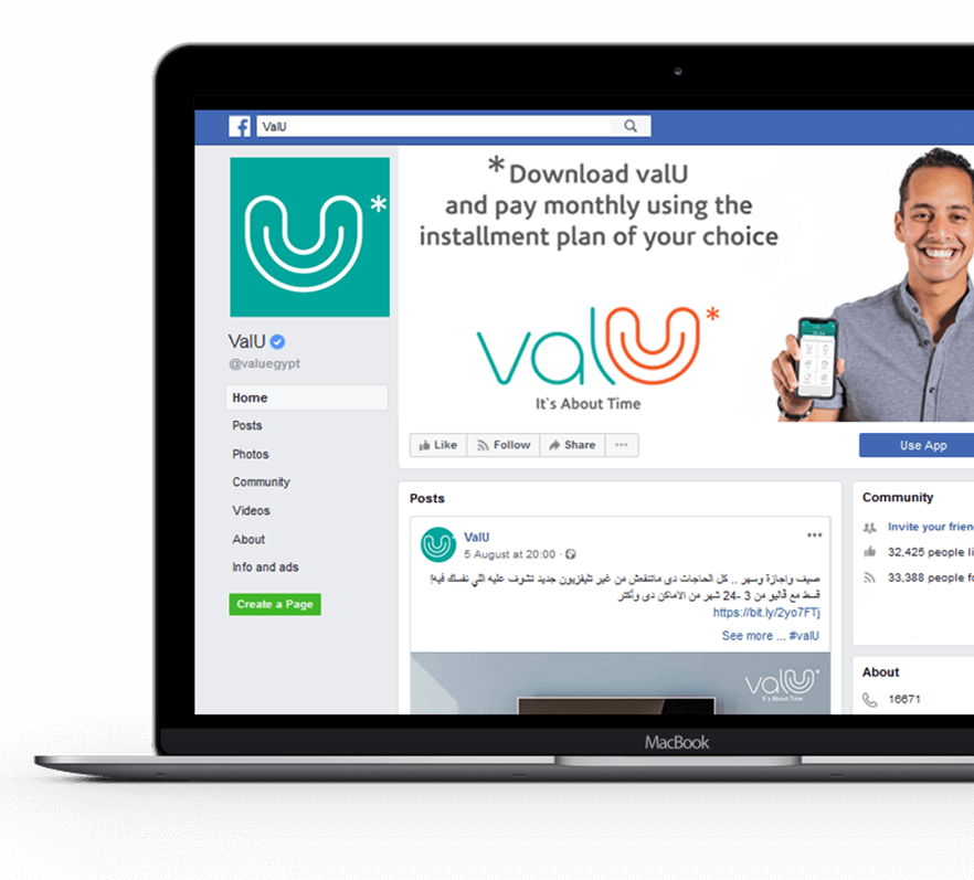 valu-facebook-page-screenshot