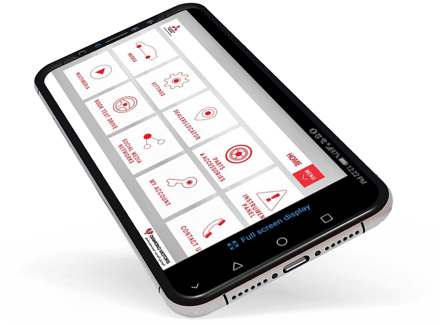 mitsubishi-egypt-mobile-app-screenshot