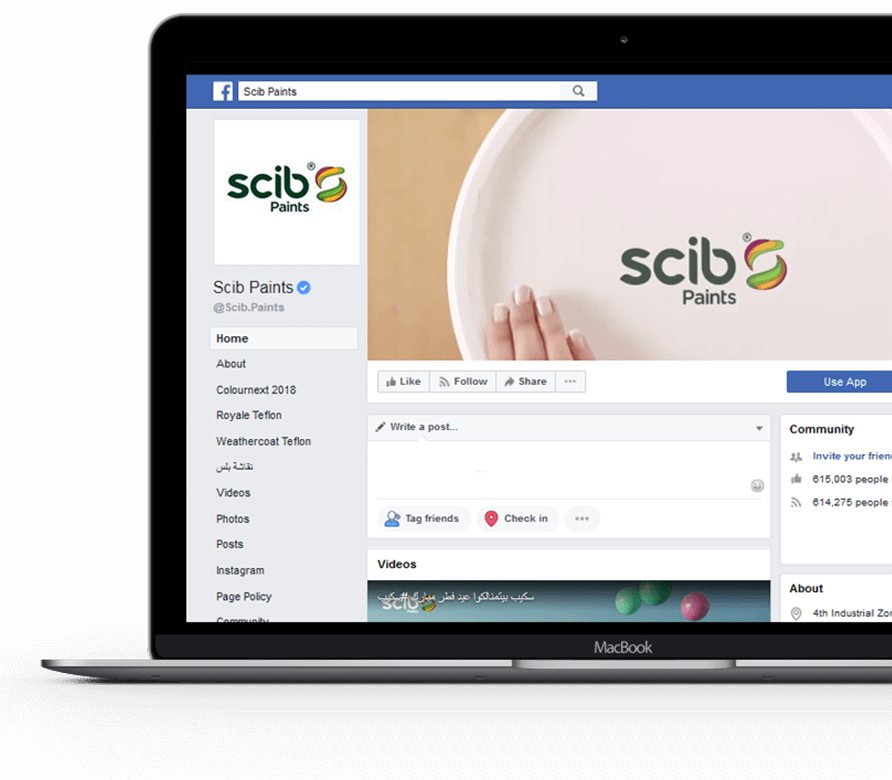 scib-paints-facebook-page-screenshot